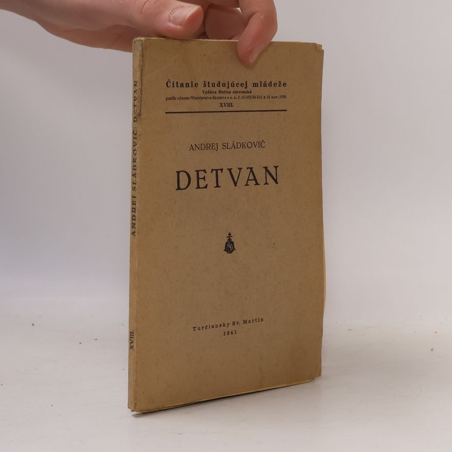 Andrej Sládkovič Detvan