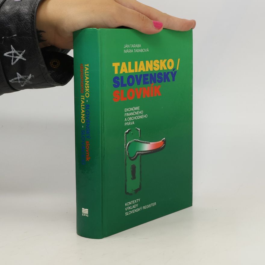 Mária Tarabová Taliansko-slovenský slovník