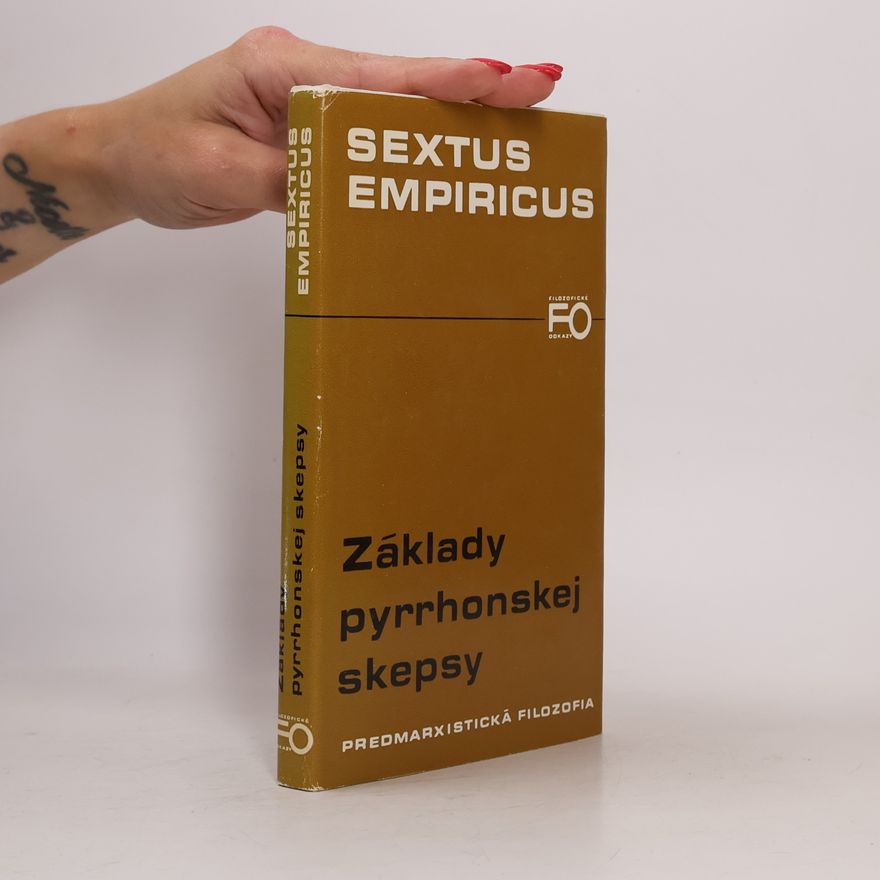 Milan Štefanko Základy pyrrhonskej skepsy