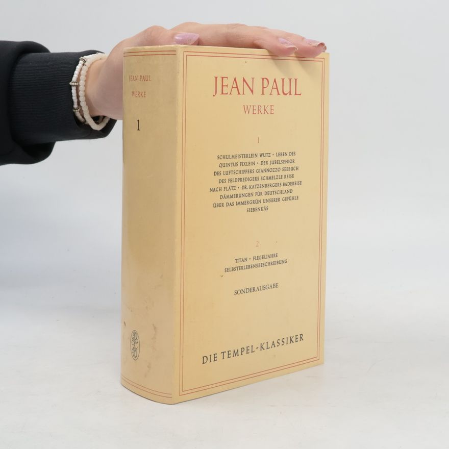 Jean Paul Werke 1
