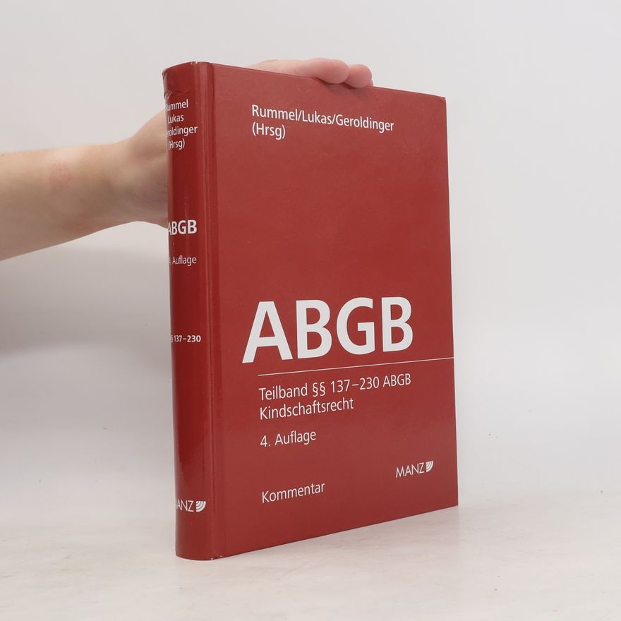 Caroline Mokrejs-Weinhappel Kommentar zum Allgemeinen Bürgerlichen Gesetzbuch
