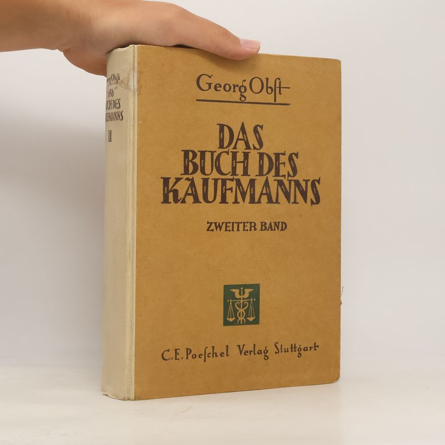 Georg Obst Das Buch des Kaufmanns II
