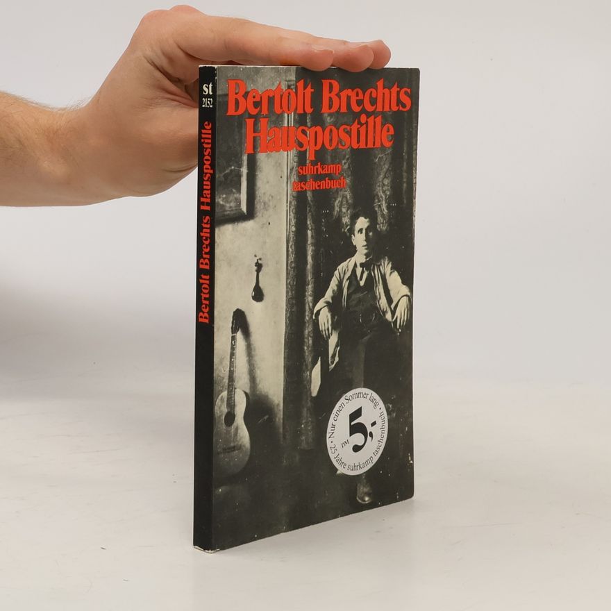 Bertolt Brecht Bertolt Brechts Hauspostille