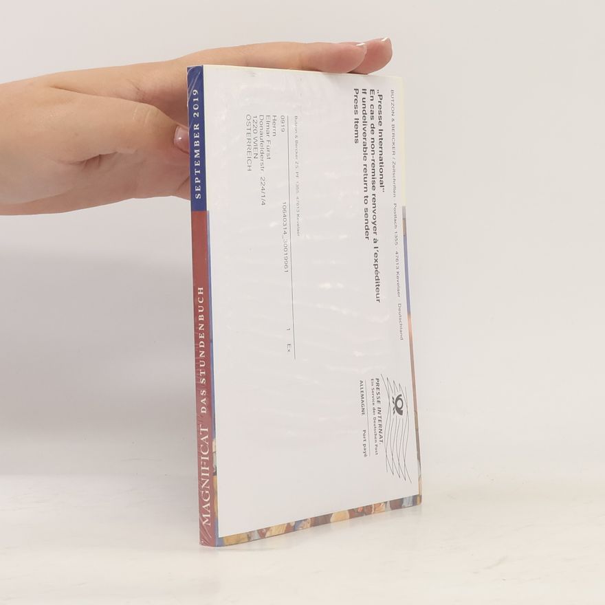 Autorenkollektiv Magnificat. Das Stundenbuch. September 2019