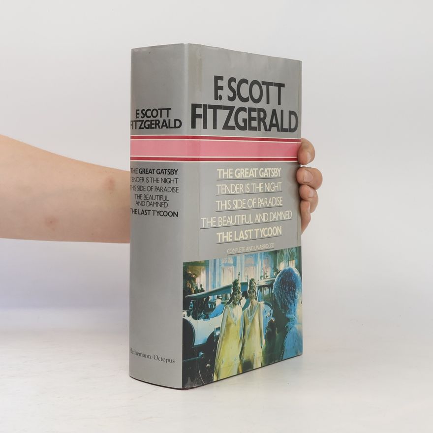Francis Scott Fitzgerald The Great Gatsby/Tender Is the Night/This Side of Paradise/The Beautiful and Damned/The Last Tycoon