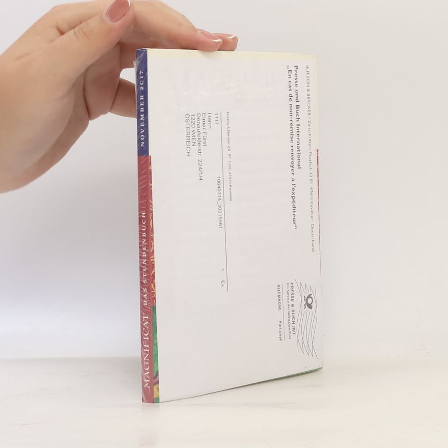 Autorenkollektiv Magnificat. Das Stundenbuch. November 2017