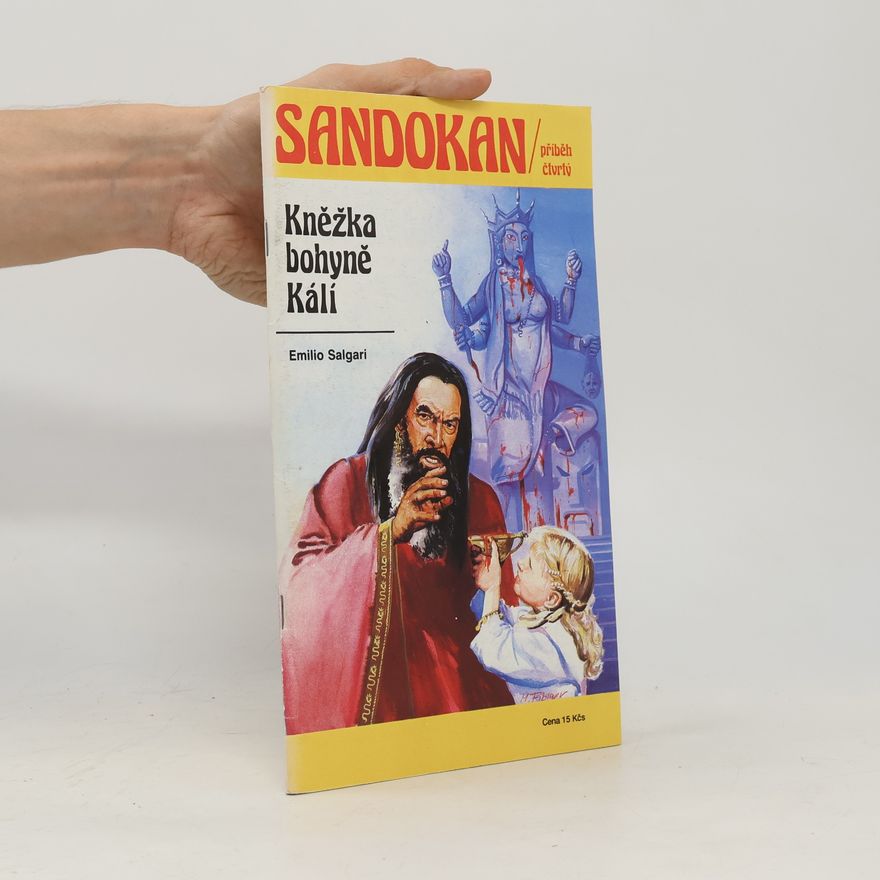 Emilio Salgari Sandokan 4. Kněžka bohyně Kálí