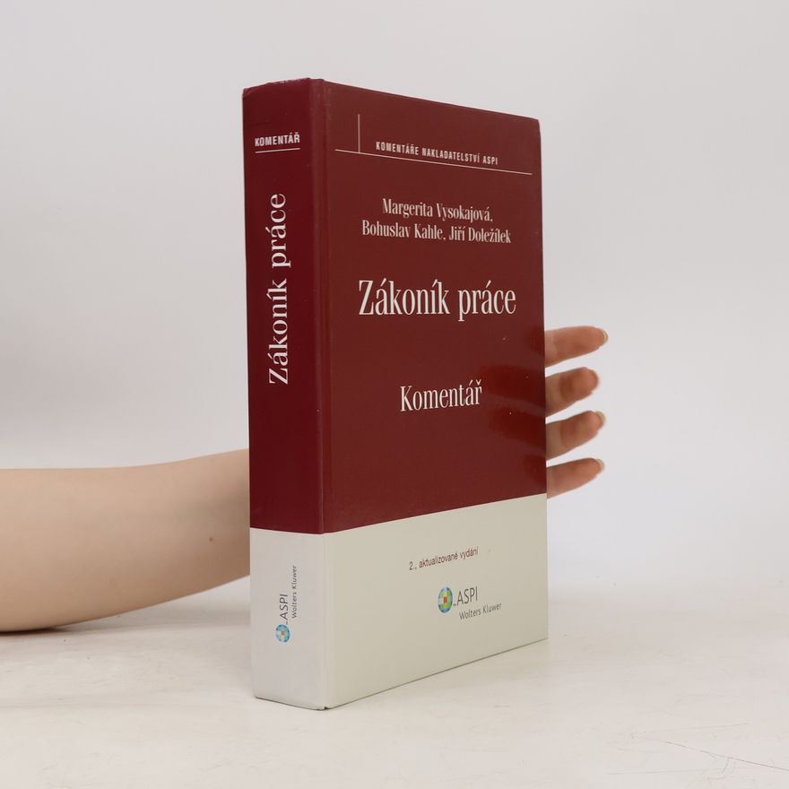 Jiří Doležílek Zákoník práce : komentář