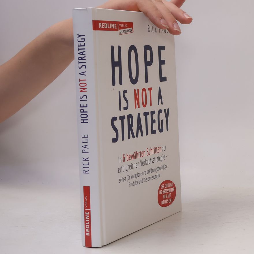 Rick Page Hope is not a strategy