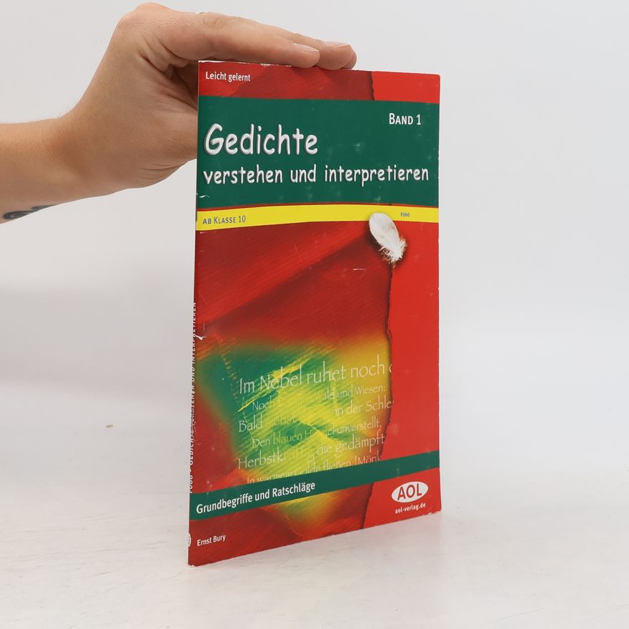 Ernest Bury AOL Kompakt - 1: Gedichte verstehen und interpretieren