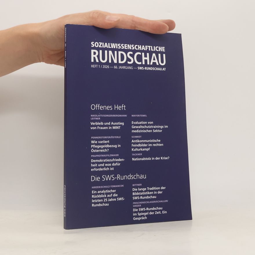 Autorenkollektiv Sozialwissenschaftliche Rundschau 1/2026