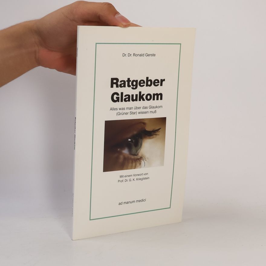 G.K. Krieglstein Ratgeber Glaukom