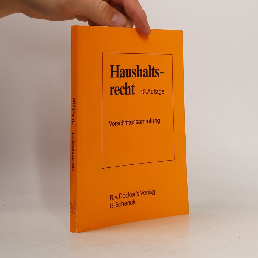 G. Schenck Haushaltsrecht