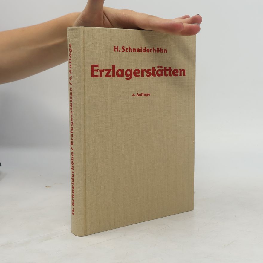 H. Schneiderhöhn Erzlagerstätten
