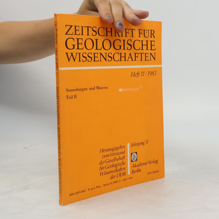 Autorenkollektiv Zeitschrift für Geologische Wissenschaften 11/1983