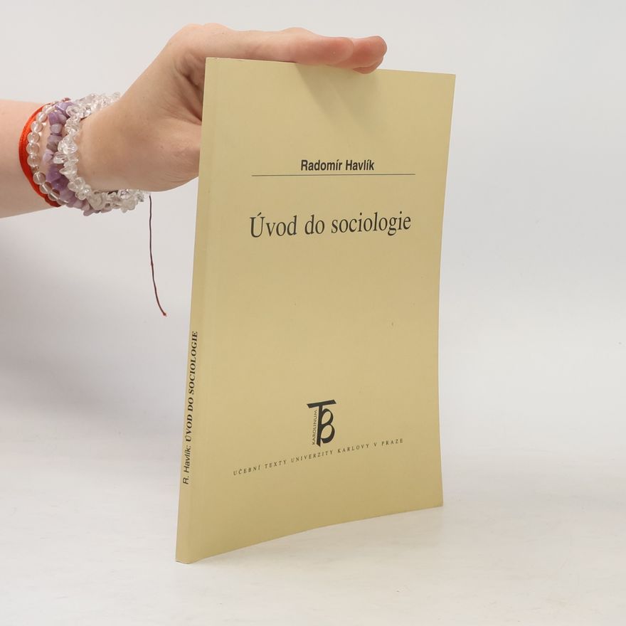 Radomír Havlík Úvod do sociologie