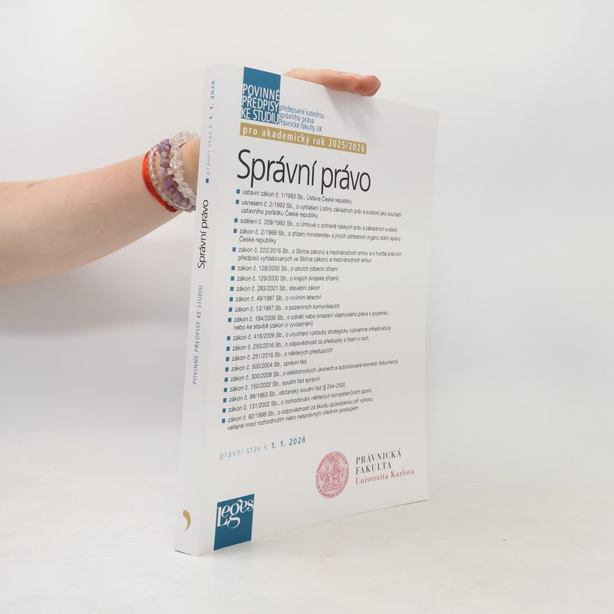 Collectif d'auteurs Správní právo