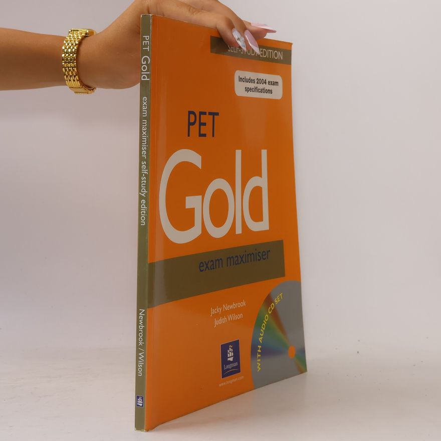 Jacky Newbrook PET Gold Exam Maximiser with Key Self Study and CD Pack