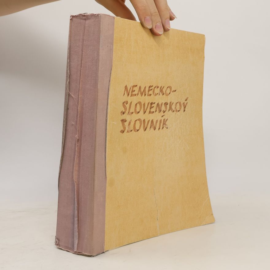 Kolektiv autorů Nemecko-slovenský slovník. Deutsch-slowakisches Wörterbuch