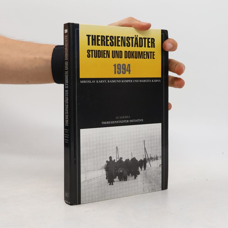 Raimund Kemper Theresienstädter Studien und Dokumente
