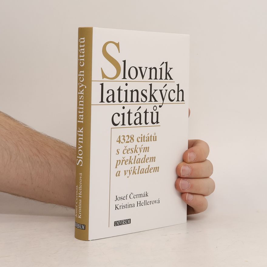 Kristina Hellerová Slovník latinských citátů