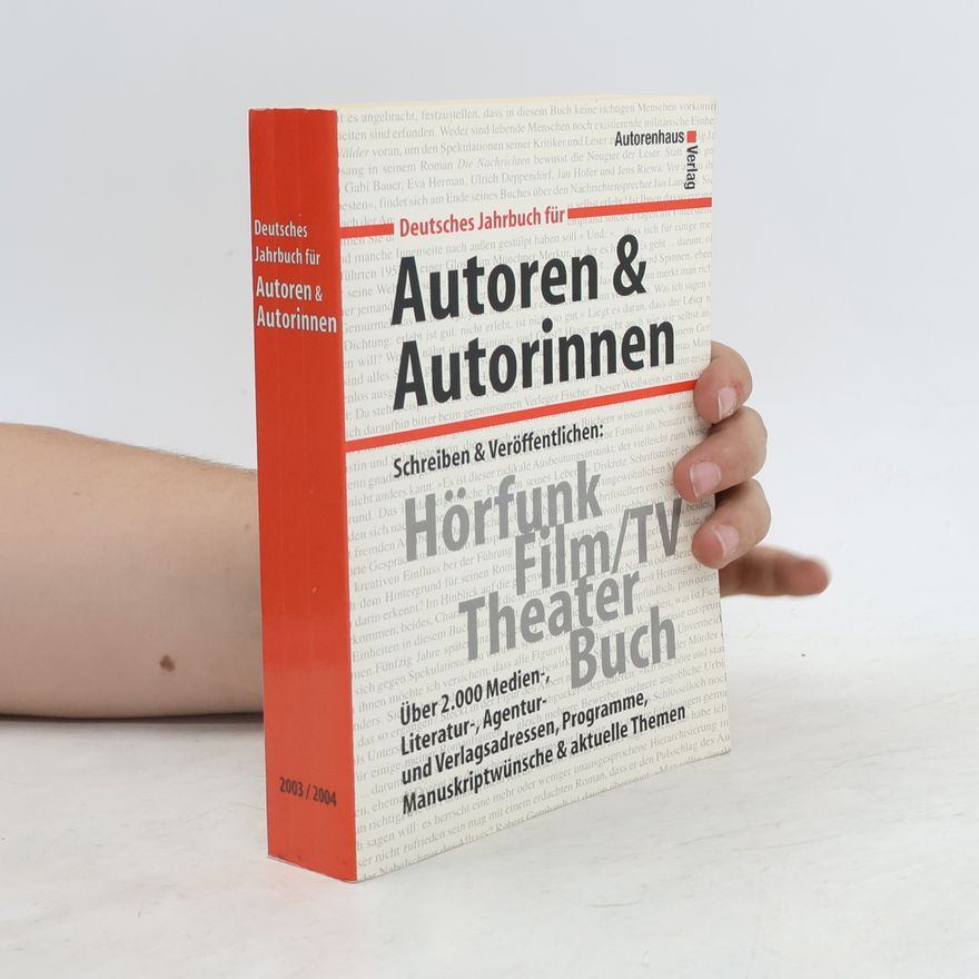 Manfred Plinke Deutsches Jahrbuch für Autoren & Autorinnen 2003/2004