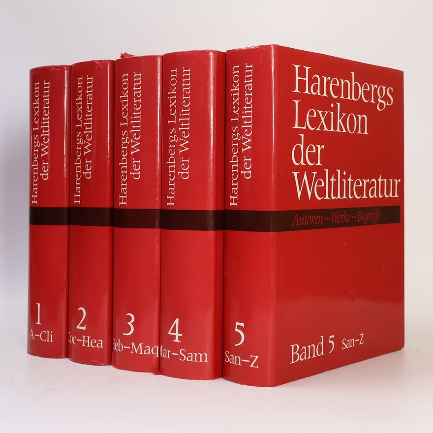 François Bondy Harenbergs Lexikon der Weltliteratur 1-5