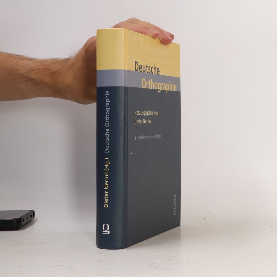 Dieter Nerius Deutsche Orthographie