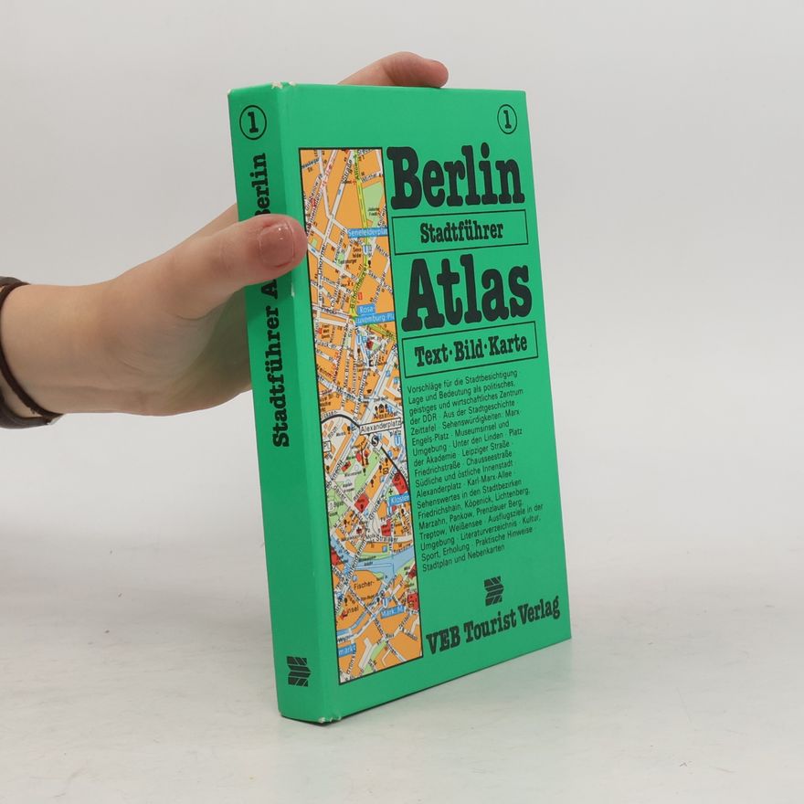 Kolektív autorov Stadtführer Atlas Berlin 1