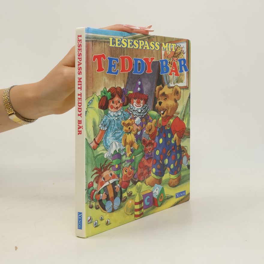 Gill Davies Lesespass mit Teddy Bär
