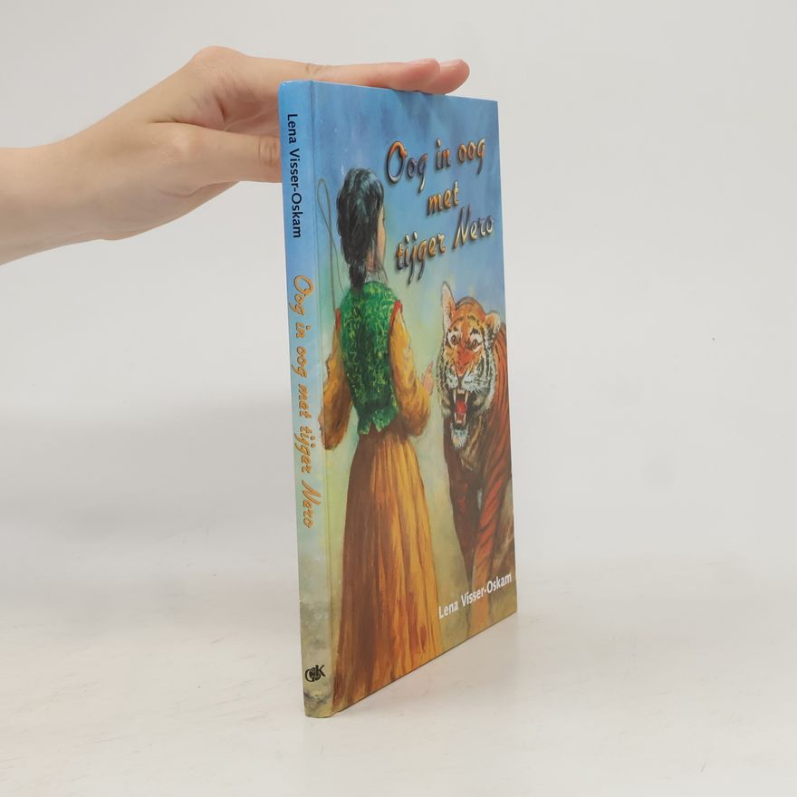 Quirina Oog in oog met tijger Nero