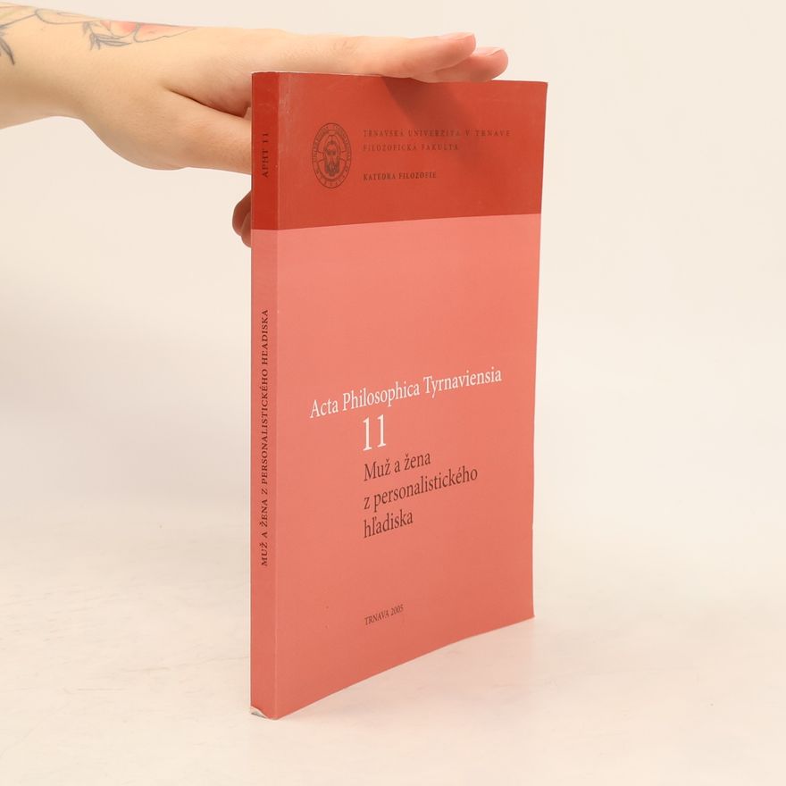 Ján Letz Muž a žena z personalistického hľadiska