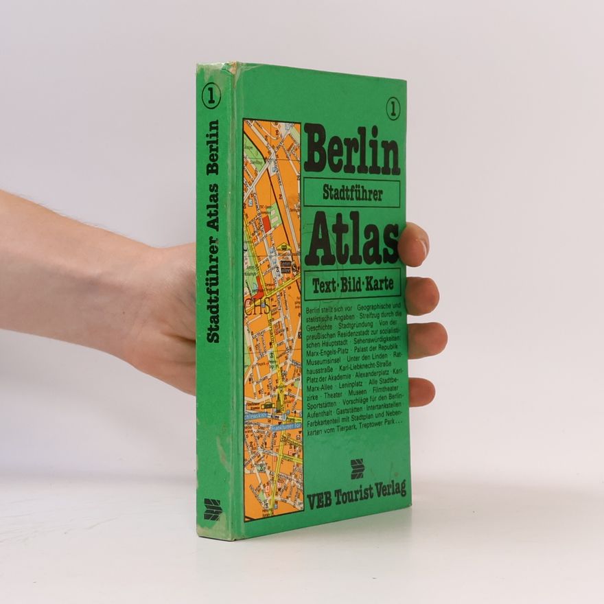 Autorenkollektiv Berlin Hauptstadt der DDR Stadtführer Atlas