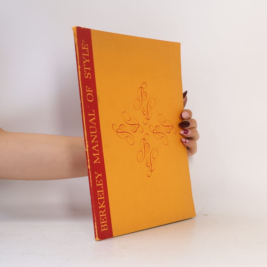 Mildred L. Fellows The Berkley Schools Manual of Style