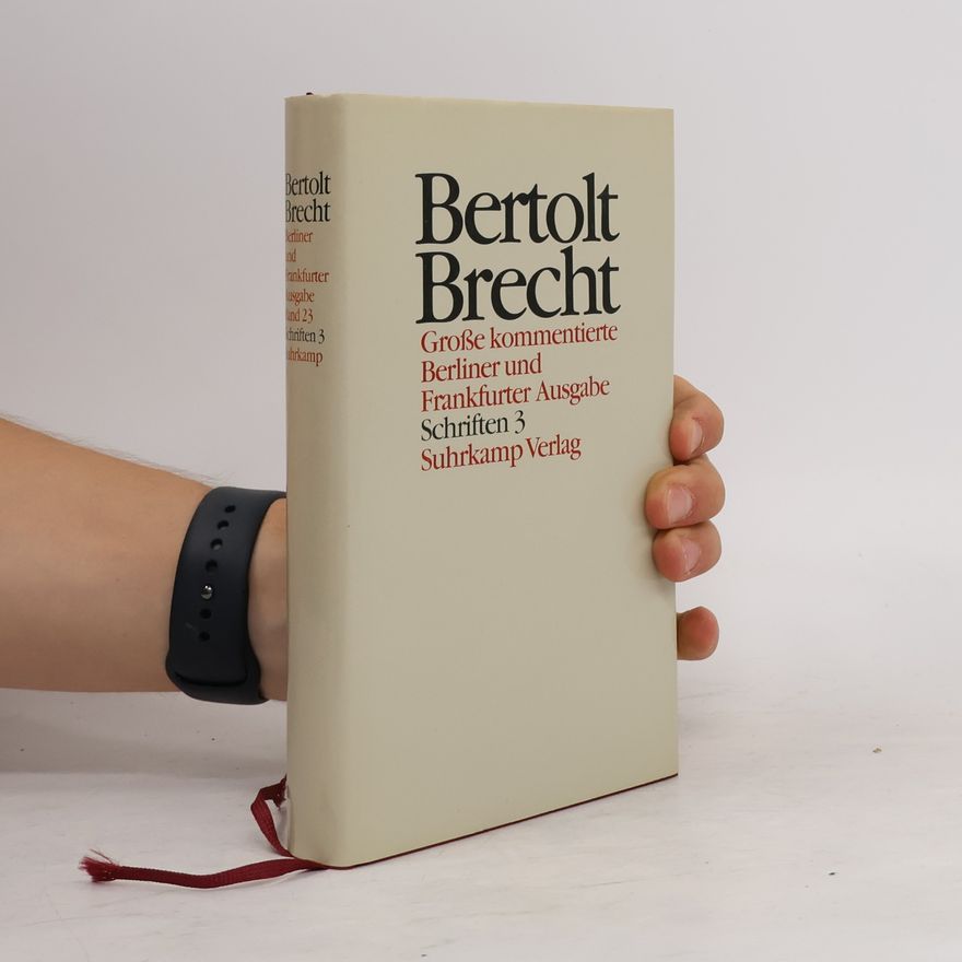 Unknown Author Bertolt Brecht Werke - Grosse kommentierte Berliner und Frankfurter Ausgabe, Band 23