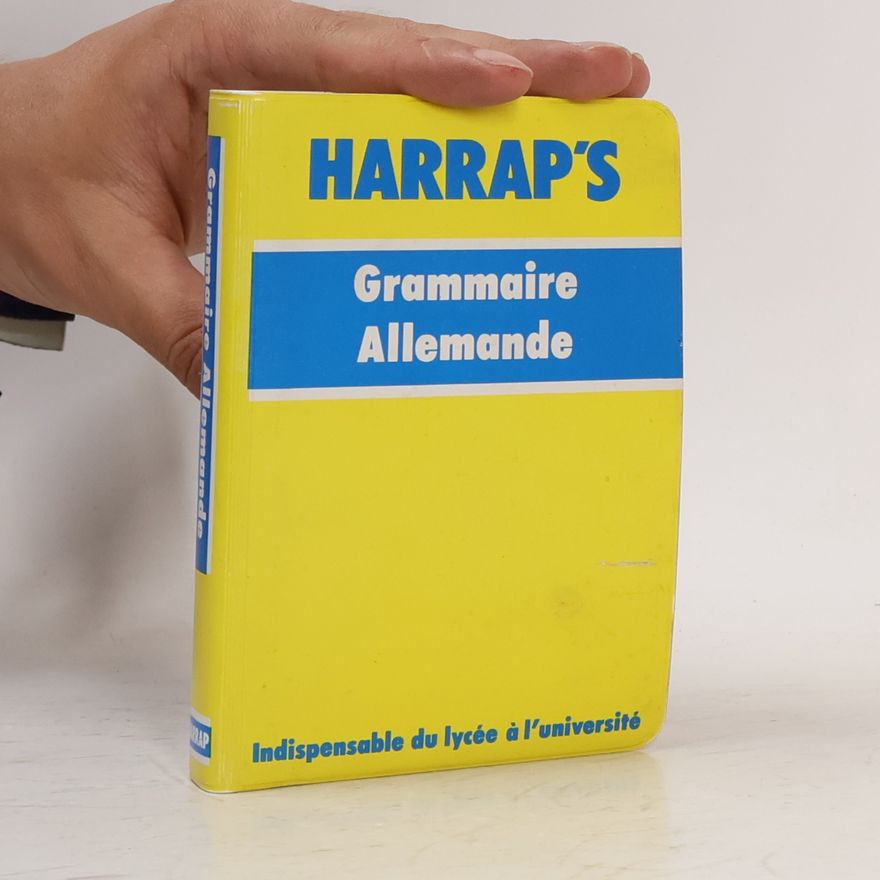 Lexus Harrap's grammaire allemande
