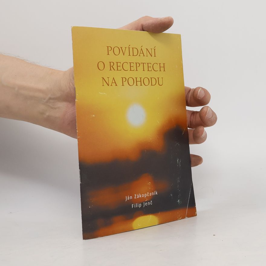 Filip Jenč Povídání o receptech na pohodu