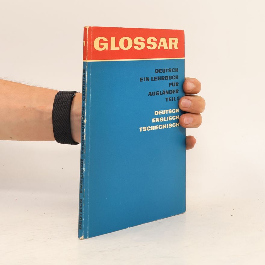 Jar. Čermáková Glossar. Deutsch, ein Lehrbuch für Ausländer 1