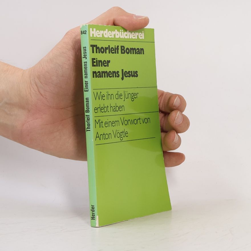 Thorleif Boman Einer namens Jesus