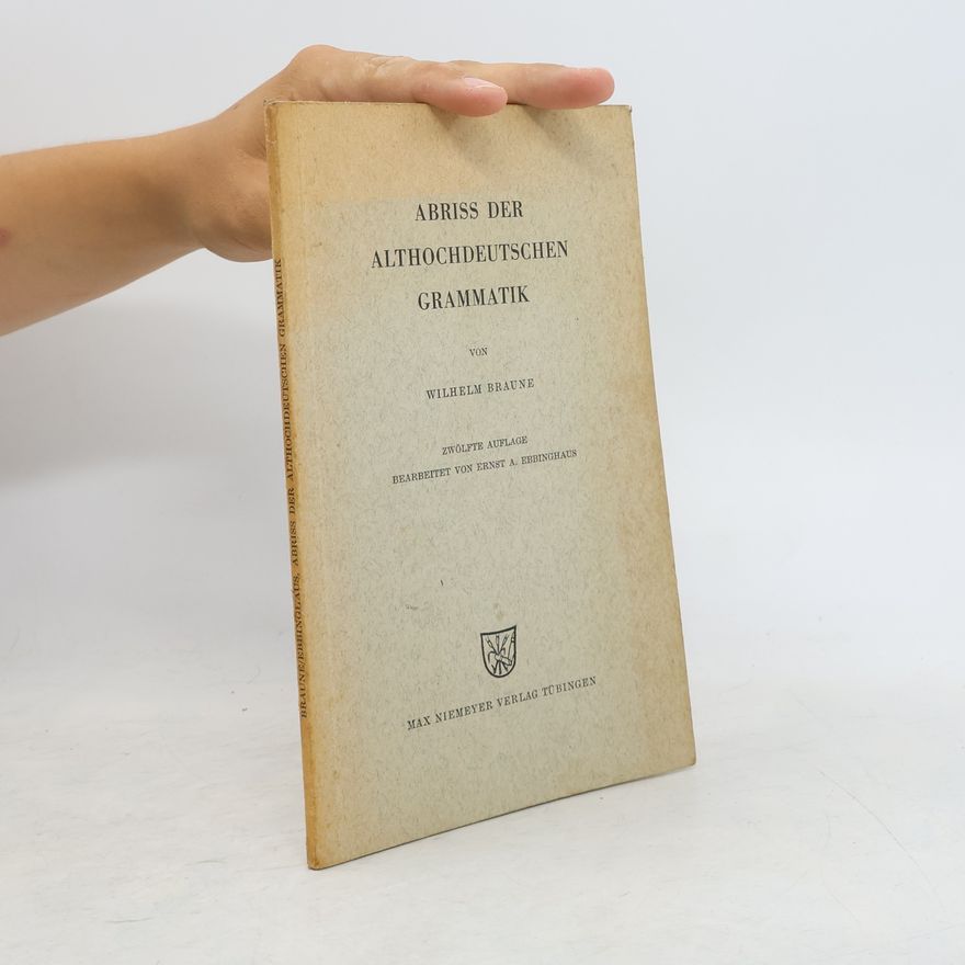 Karl Helm Abriss der mittelhochdeutschen Grammatik