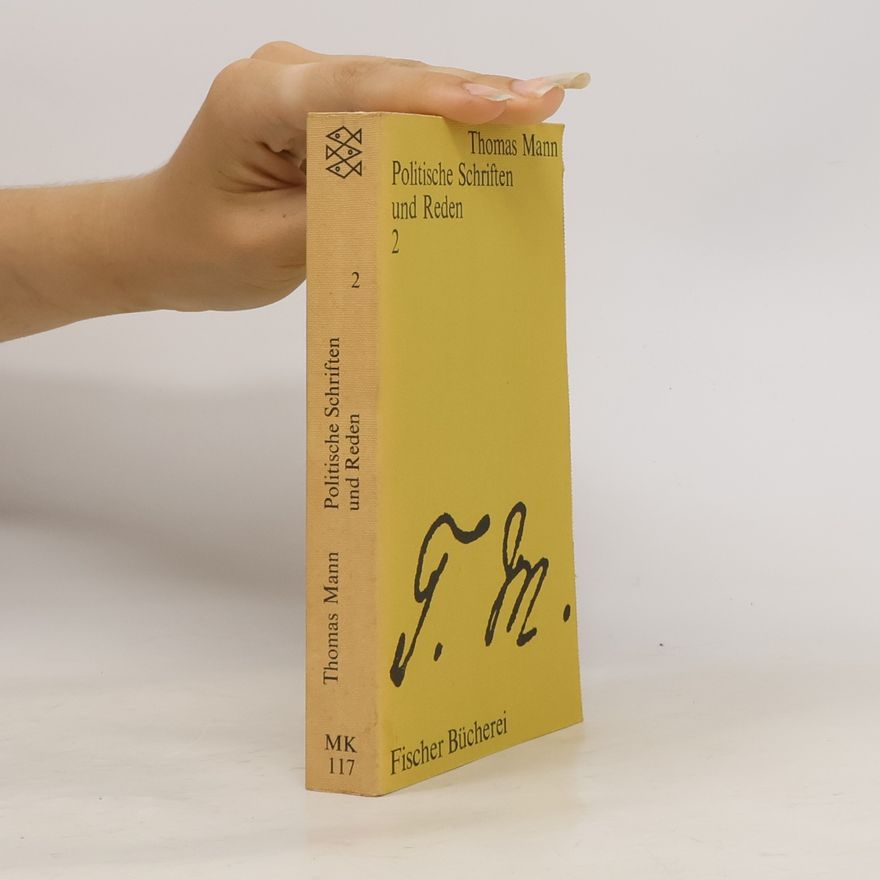 Thomas Mann Schriften und Reden zur Literatur, Kunst und Philosophie 2