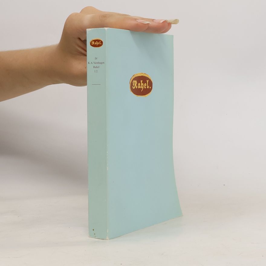Rahel Varnhagen von Ense Rahel Bibliothek IV