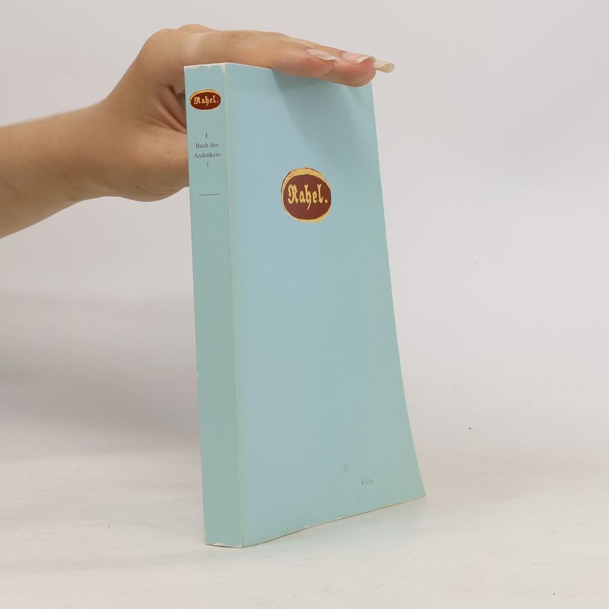 Rahel Varnhagen Rahel Bibliothek I
