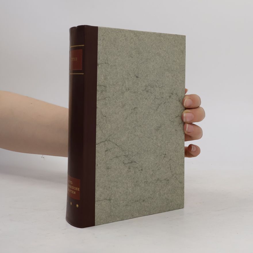Johann Wolfgang von Goethe Gesammelte Werke 4