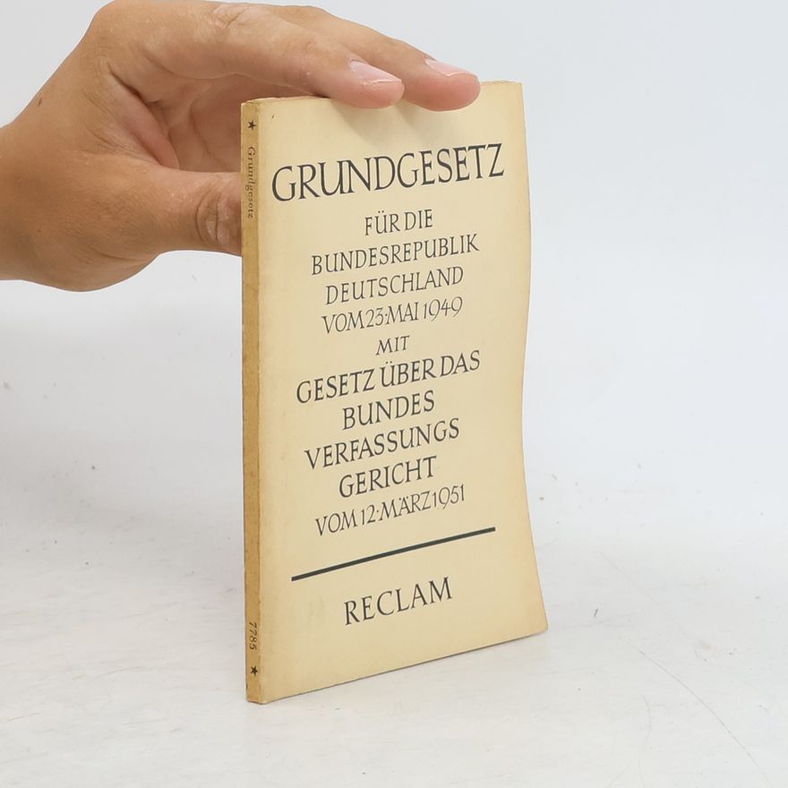 Autorenkollektiv Grundgesetz für die Bundesrepublik Deutschland vom 23 Mai 1949