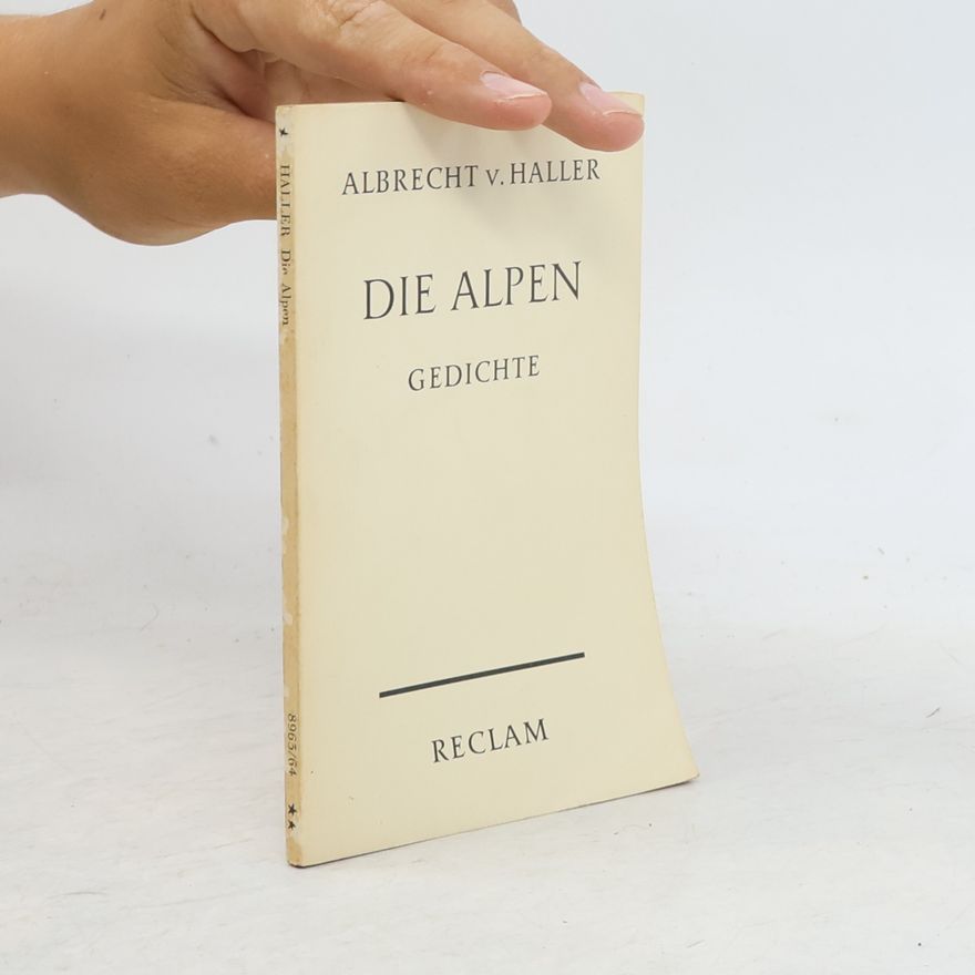 Albrecht von Haller Die Alpen