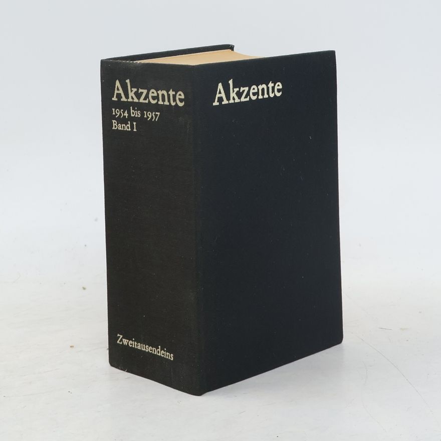 Autorenkollektiv Akzente I. 1954 bis 1957