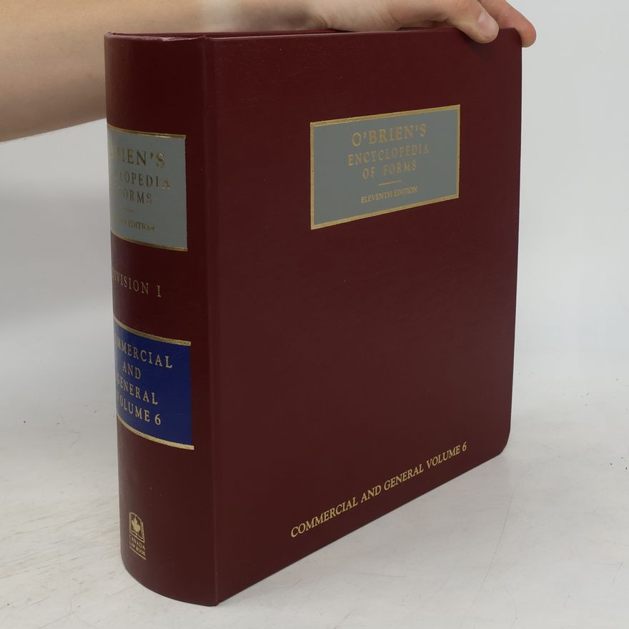 Irvin M. Shachter O'Brien's Encyclopedia of Forms