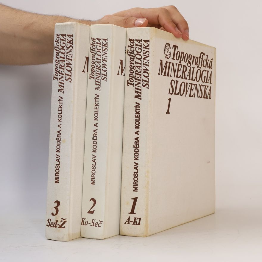 Miroslav Koděra Topografická Mineralógia Slovenska 3