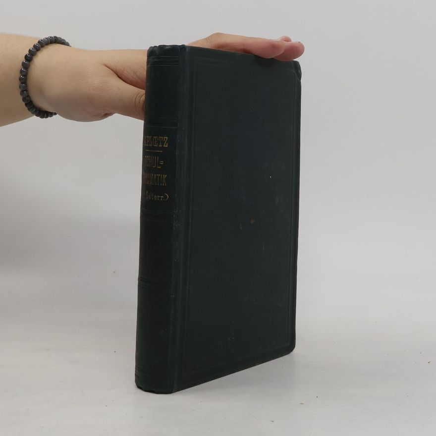 Carl Ploetz Schulgrammatik der französischen Sprache